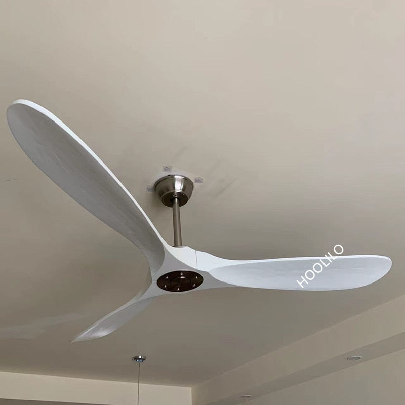 42 52 60 70 Inch 3 Wooden Blade DC Energy Saving Motor Decorative Ceiling Fan Ventilator Light Remote Control Free Shipping