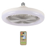 Ceiling Fan With Lighting Fan Lamp with Remote Control B22 to E27 Silent Ceiling Fan For home bathroom 3 Gears Wind Speed