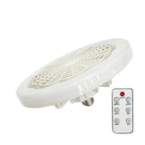 Electric Ceiling Fans with Light and Silent 30W E27 Base Led Ceiling Fan for Bedroom Home Household Kitchen