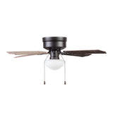 42&quot; Cherry Hill Indoor Ceiling Fan, Espresso Bronze Ceiling Fans Room Decor Home Fan  Ceiling Fan with Led Light