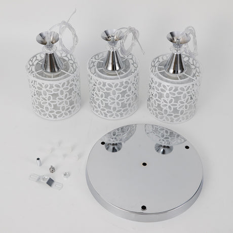 3 Head Modern Ceiling Light Hanging Pendant Lamp Dining Room Chandelier Fixture