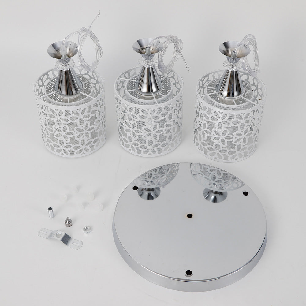 3 Head Modern Ceiling Light Hanging Pendant Lamp Dining Room Chandelier Fixture