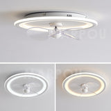 MARPOU ceiling fan with lighting remote control and APP control Lamp modern ceiling fans with led light For Bedroom Living room
