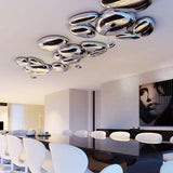 Modern Water Drop Led Ceiling Lights Living Dining Room Led Ceiling Chandeliers Lighting Home Decor Cafe Ceiling Lamp Luminaire