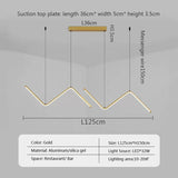 Modern LED Pendant Light Minimalist Chandelier For Dinning Room Kitchen Bar Restaurant Home Decor Led Lighting Remote Control