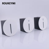 ROUKEYMI Waterproof Interior Sensor Staircase Light PIR Night Corner Led Footlight outdoor staircase light Sensor light