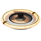 Mini Ceiling Fan Lamp Light LED  Home Office Kitchen Bedroom Dining Room Small Ceiling Fan Remote