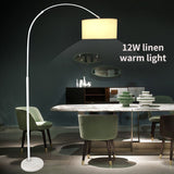 RSSER New Modern Nordic Big Sale Simple LED Floor Lamp Black White Standing Light Corner Apartment Lamp For Bedroom Decoration