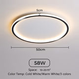Ultra Thin Led Ceiling Lamps 30W 20W 15W 10W Modern Panel Ceiling Lights For Living Room Bedroom Kitchen Indoor Lighting fixture