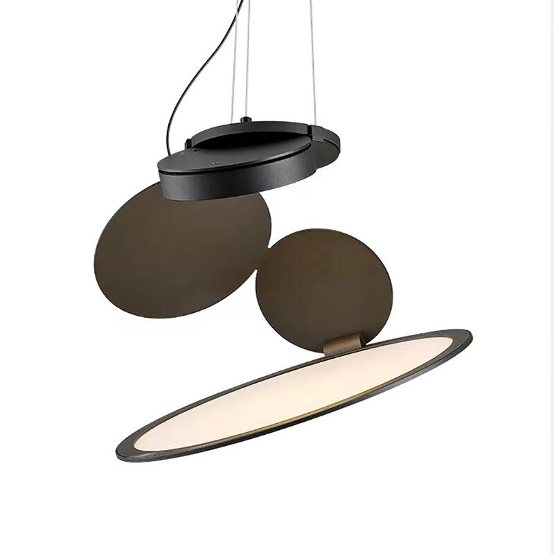 Art Deco LED Pendant Lights Novelty Restaurant Office Hang lamp Cord Hanging Height Adjustable Unique Bedroom Foyer Pendant Lamp