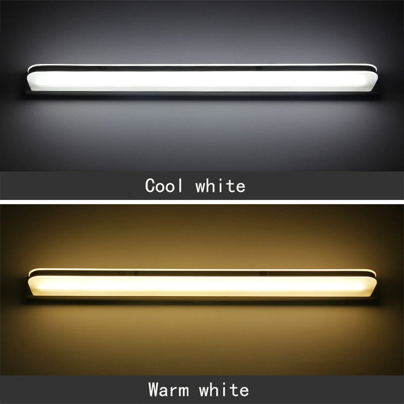 Waterproof LED Mirror 9W 12W Front Light AC220V Wall Mounted Bathroom Living Room Bedroom Makeup LED Wall Lamp ZJQ0004