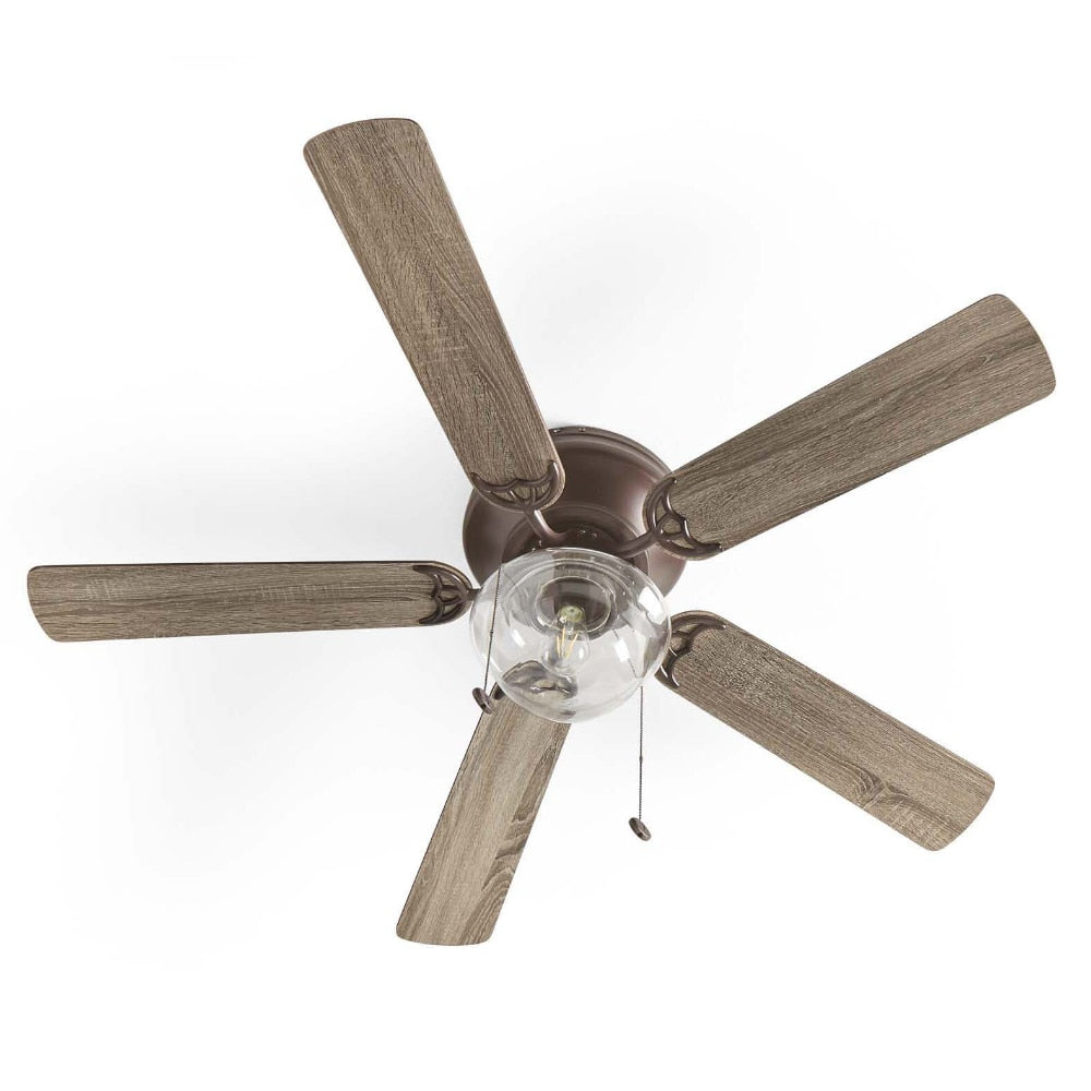 52&quot; Oil-Rubbed Bronze 5 Blade Ceiling Fan Ceiling Fans Room Decor Home Fan  Ceiling Fan with Led Light