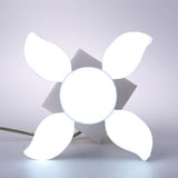 45W 50W 55W E27 LED Garage Light Foldable Fans Blade Workshop Ceiling Lights Fixture Deformable Lamp Industrial Lighting