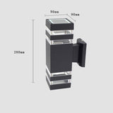 E27 Lights Lighting Outdoor Wall Light Waterproof Up Down Aluminum Garden Light Wall Lamp Corridor Lighting EU US
