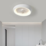 Modern Bedroom Whiite Ceiling Fans Metal Ceiling Lights Nordic Minimalism Led Mounted Lamp Fixtures Home Decor Lustre Luminarias
