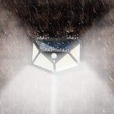 100LED Solar Charging High Performance Outdoor Courtyard Wall Lamp Solar Power Light Waterproof Solar Lamp Garden Decoration