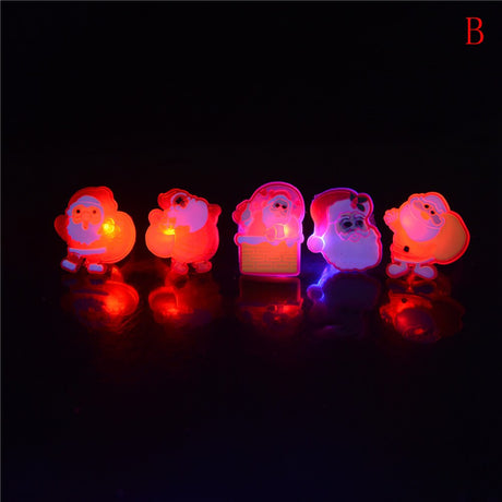 1Pc Cute Mini LED Christmas Tree Lamp Night Light Colorful LED Fiber Optic Nightlight Kid Xmas Decoration Gift Luminous Light