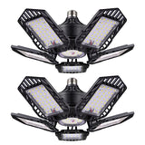 E27 LED Bulb Fan Blade Timing Lamp AC85-265V 180W Foldable Led Light Bulb Lampada For Home Ceiling Light With Remote Controller