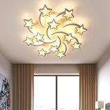 Modern Ceiling Chandeliers For Indoor Ceiling Lighting LED Lamp White For Living Room Bedroom Lamp Home Decoration Fixtures