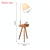Modern Smart Wireless Charging Wood Floor Lamp For Living Room Bedroom Reading Study Lighting Tea Table Corner Standing Light