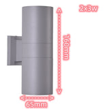 Waterproof Home Decor 6W 12W 18W 220 230V COB LED Wall Lamp Wall Light for Indoor Outdoor Porch Street Path Lighting