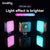 SmallRig Portable Vibe P108 RGB Video Light Smart Light 130mins long-lasting Pocket Size 108 LED Beads Floodlights 4055