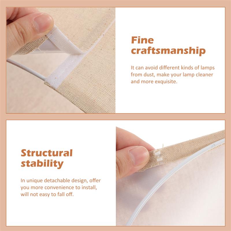 Shade Lamp Light Lampshade Cloth Shades Fabric Ceiling Shell Bell Floor Wall Deskpendant Chandelier Clip Drum Table Bedside