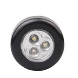 LED Night Light Wall Lamps 3LED Wireless Touch Lamp Car Small Night Lamp Hand-Pressing Closet Cabinet Home Night Lighting
