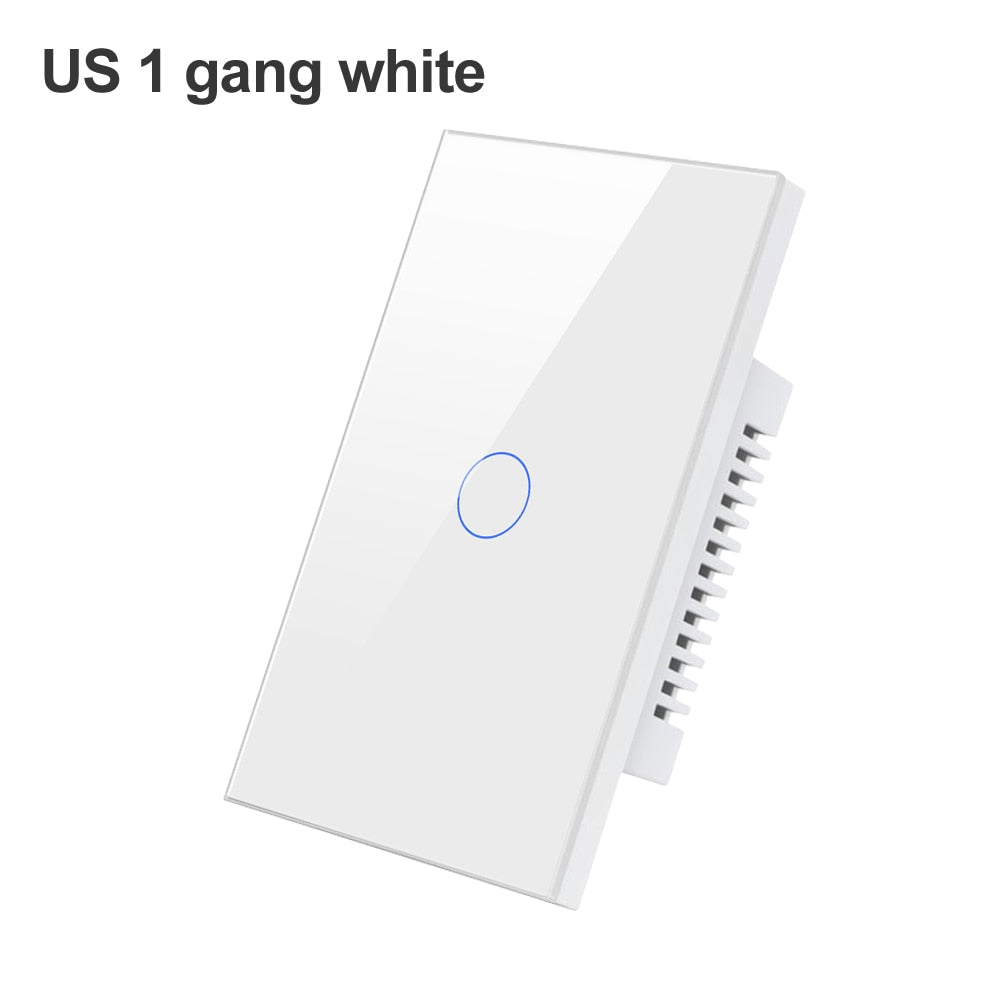 AVATTO Tuya WiFi/Zigbee Smart Light Switch, Neutral wire/No Neutral wire Required Wall Touch Switch Work with Alexa, Google Home