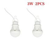 LED Lantern Portable Camping Lamp Mini Bulb 5V USB Power Book Light Reading Student Study Table Lamp Super Birght for Outdoor