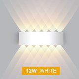 LED Wall Lamp,IP65 Waterproof Aluminum Interior or outdoor Lighting Lights for courtyard Bedroom wall Stairs ,Led Wall Light