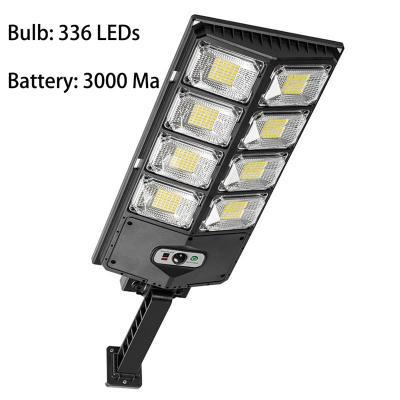 Outdoor Solar Lights Waterproof LED Lamp Lights Wall Street Lamp With Motion Sensor 10000 Lumens Sunlight for Garden Yard