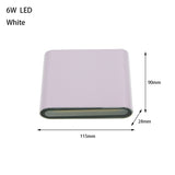 6W 12W 24W LED Outdoor Waterproof Wall Lamp Indoor Bedroom Living Room Balcony Wall Light Home Lighting Aluminum Wall Sconce