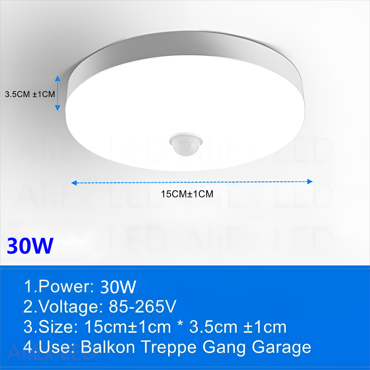 Hall Sensor Led Light Motion Sensor Light Ceiling Lamps Modern Smart Home Indoor Aisle LED H ...