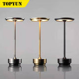 Simple charging desk lamp restaurant bar desk lamp dimming atmosphere retro portable charging touch USB desk lamp
