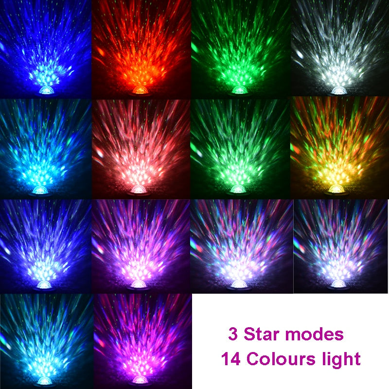 LED Star Galaxy Projector Starry Sky Night Light Built-in Bluetooth-Speaker For Home Bedroom Decoration Kids Valentine&amp;#39;s Daygift
