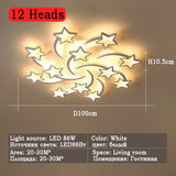 Modern Ceiling Chandeliers For Indoor Ceiling Lighting LED Lamp White For Living Room Bedroom Lamp Home Decoration Fixtures