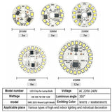 LED Bulb Patch Lamp SMD Plate Circular Module Light Source Plate For Bulb Light AC 220V-240V Led Downlight Chip Spotlight LED
