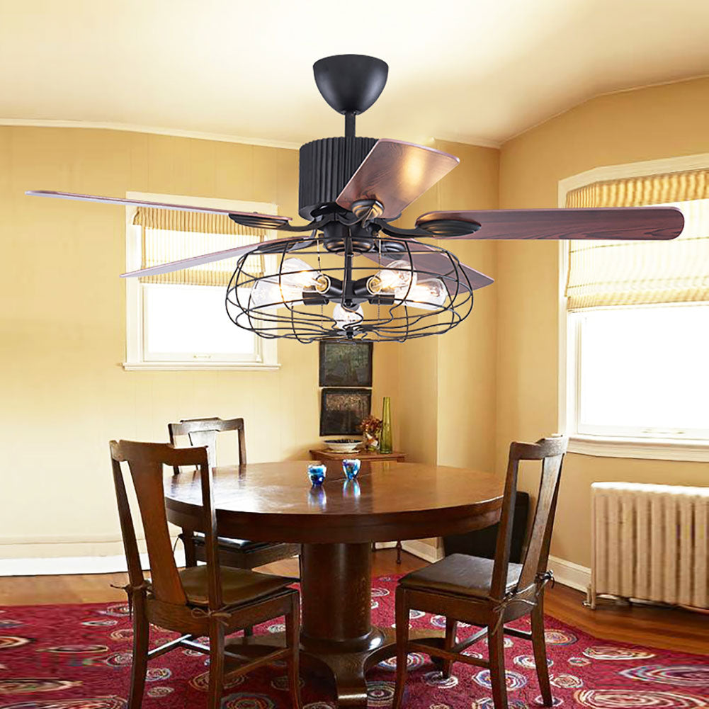 5 Blade Standard Ceiling Fan with Remote Control