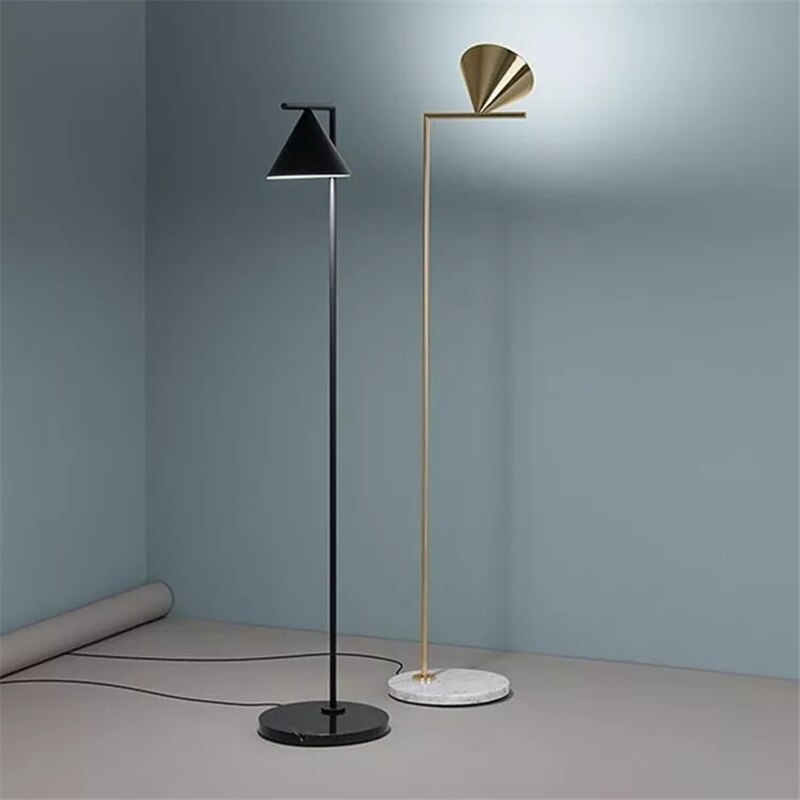 Design Vertical Floor Lamps Mid Century Lamp Standing Lamp Corner Floor Lamp Tall Lamps for Bedroom Living Room Decoration