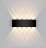 LED Wall Light IP65 Waterproof Outdoor Fence Garden Aluminum IP20 ABS Indoor Fashion Lamp For Living Room Stairs Corridor