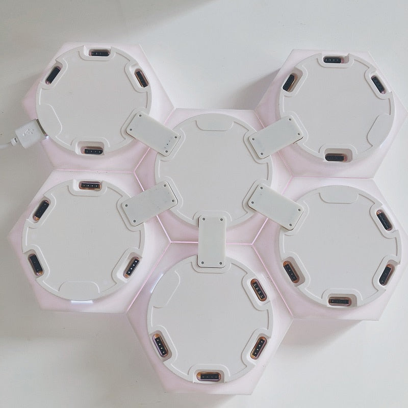 Smart Remote Control LED Hexagonal Light