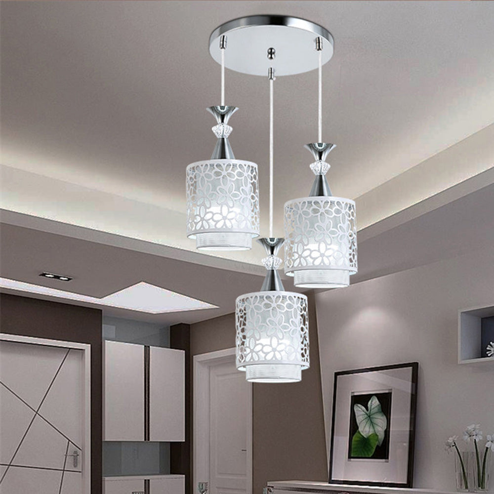 3 Head Modern Ceiling Light Hanging Pendant Lamp Dining Room Chandelier Fixture