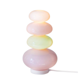 Candy string rainbow floor lamp creative macaron girl bedroom table lamp glass living room sofa side atmosphere lamp