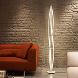 Italian design art floor lamp postmodern minimalist living room restaurant exhibition hall creative spiral floor lamp