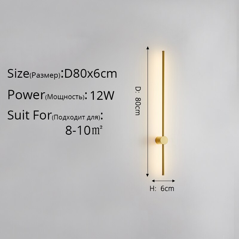 Simple Black White New Modern LED Wall Lights Living Study Room Bedroom Bedside Corridor Aisle Parlor Hall Lamps Indoor Lighting