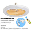 2in1 Smart Ceiling Fan E27 Light Head 30W Lighting Fan With Remote Control LED Electric Fan