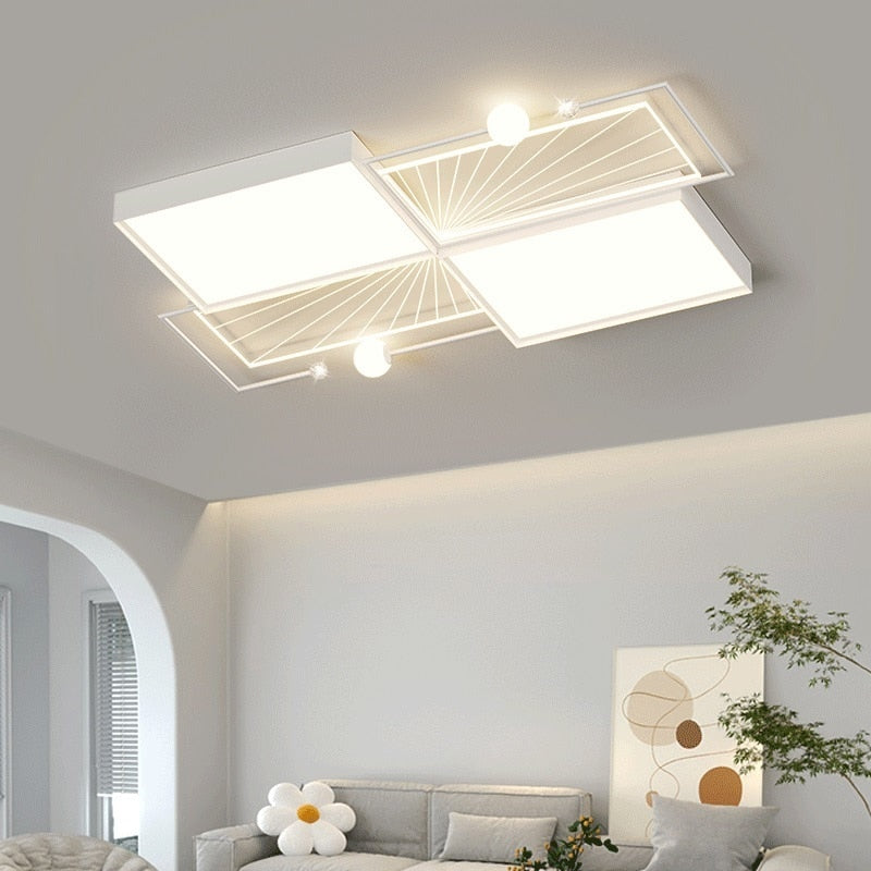 Modern Simple Led Ceiling Lamp Atmospheric Living Room Bedroom Ceiling Lamp 2023 New Main Light Home Indoor Lighting Decor Lamps