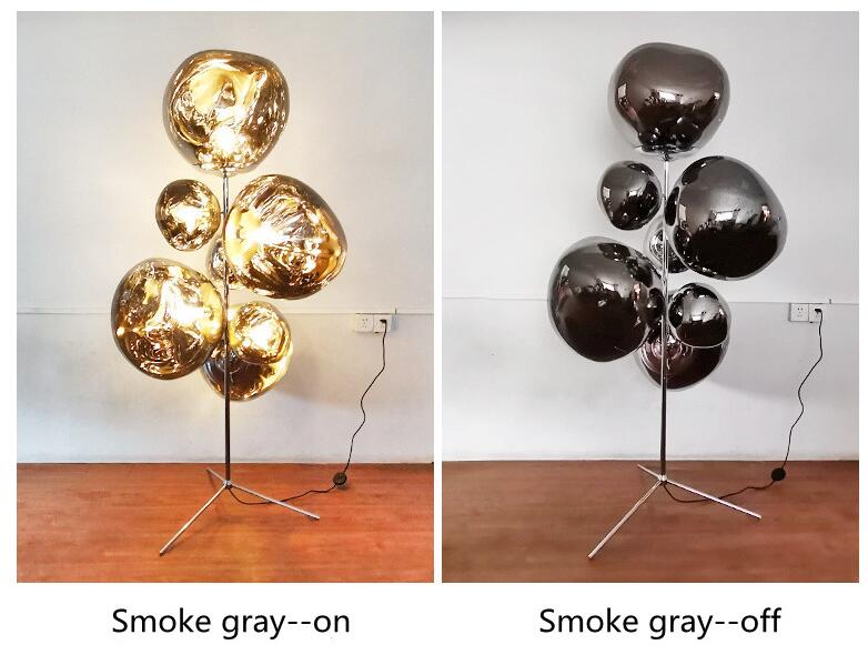 Home Decor Luxury LED Floor Lamp Modern Art Design Living Room Bedroom Sofa Corner Standing Light Globe Lava Floor Lighting