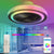 Ceiling Fan With Led Light Remote Control Smart Bluetooth Music Speaker Chandelier Fan Lamp Silent Bedroomm